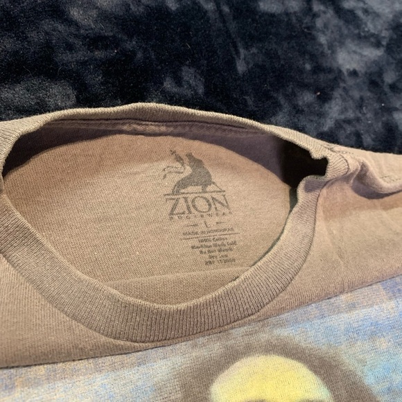 💙 Bob Marley Graphic Tee by Zion Rootswear - Size L - Picture 5 of 5